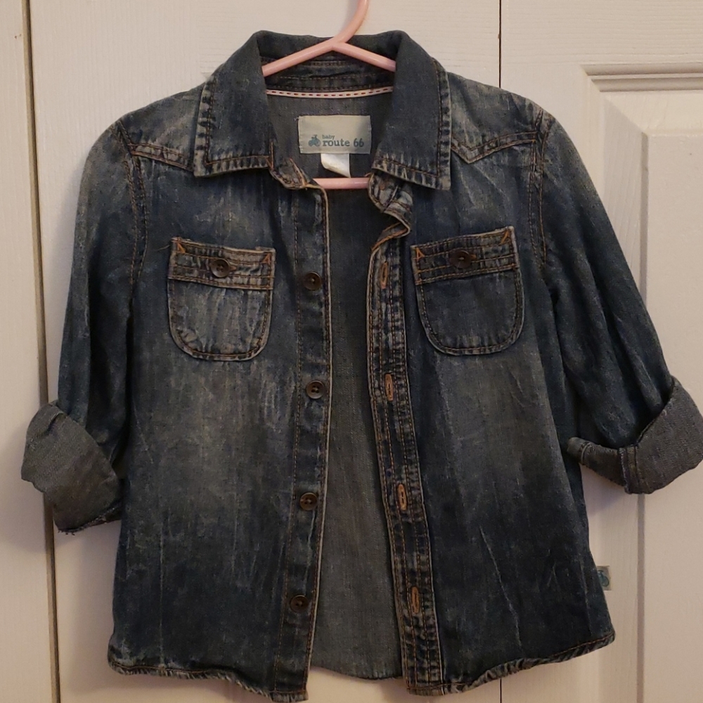 Route 66 denim shirt